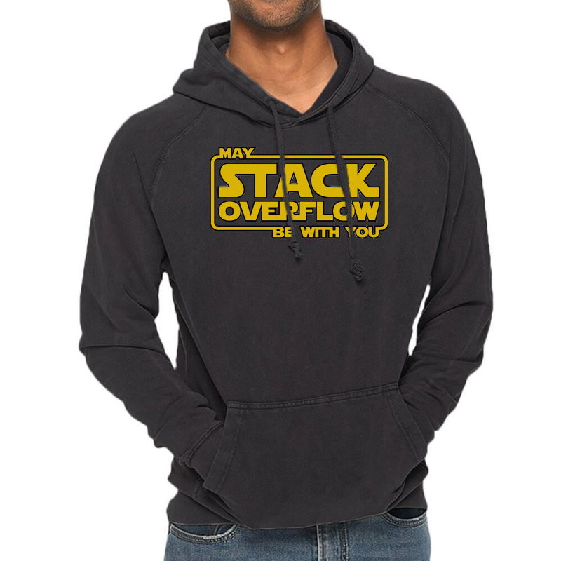 Stack Overflow With You Vintage Hoodie by CrystalCroft | Artistshot