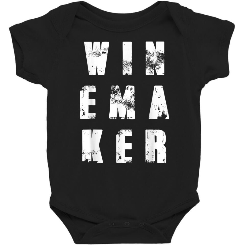 Cool Winemaker T Shirt I Wine Maker Gift Shirt Baby Bodysuit | Artistshot