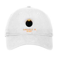 Clarksville Total Solar Eclipse August 21 2017 Usa T Shirt Adjustable Cap | Artistshot