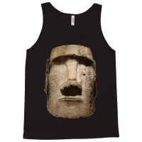 Easter Island Moai Statue Monolith World Mystery Tank Top | Artistshot