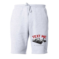 Text Me  Morse Code Key  Ham Radio T Shirt Fleece Short | Artistshot