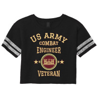 Us Army Combat Engineer Combat Engineer Veteran Gift Pullover Hoodie Scorecard Crop Tee | Artistshot