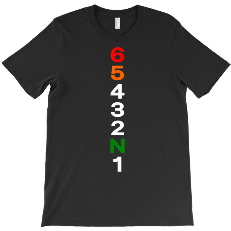 Motorcycle Gear Shift 1n23456 Biker T Shirt T-shirt | Artistshot