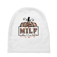 Milf Man I Love Fall Funny Autumn Seasons Lover Sweatshirt Baby Beanies | Artistshot