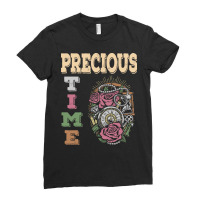 Precious Time Management T  Shirt Precious Time T  Shirt Ladies Fitted T-shirt | Artistshot