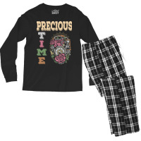 Precious Time Management T  Shirt Precious Time T  Shirt Men's Long Sleeve Pajama Set | Artistshot