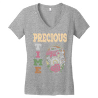 Precious Time Management T  Shirt Precious Time T  Shirt Women's V-neck T-shirt | Artistshot