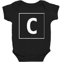 Capital Letter C T Shirt Baby Bodysuit | Artistshot