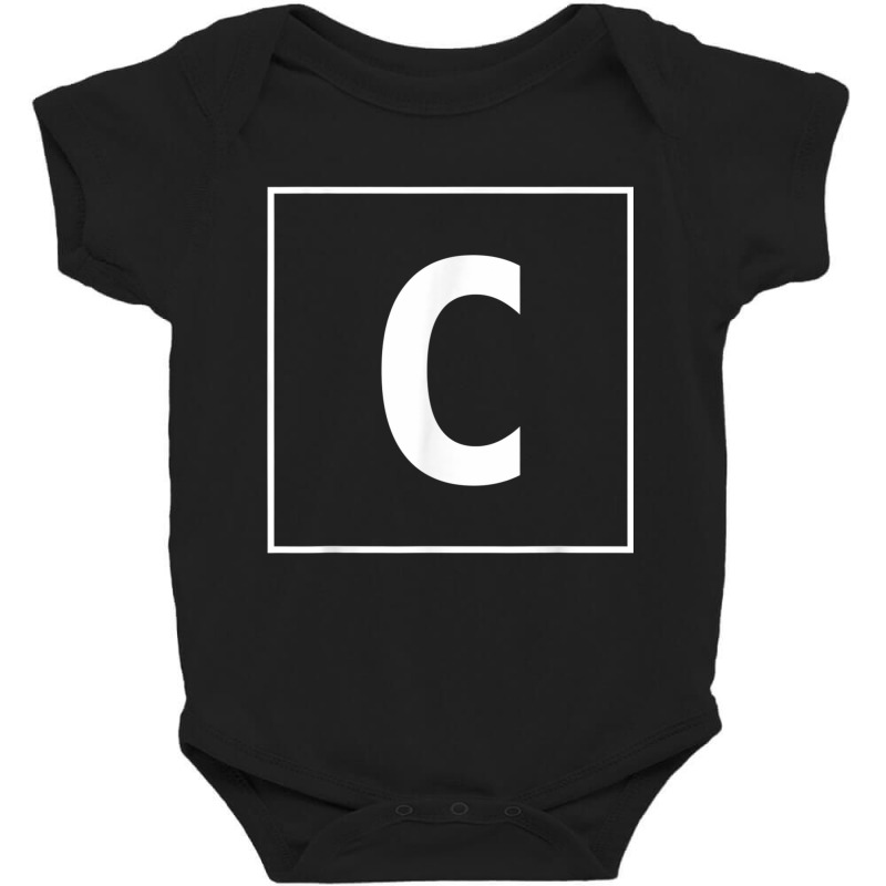 Capital Letter C T Shirt Baby Bodysuit by cm-arts | Artistshot