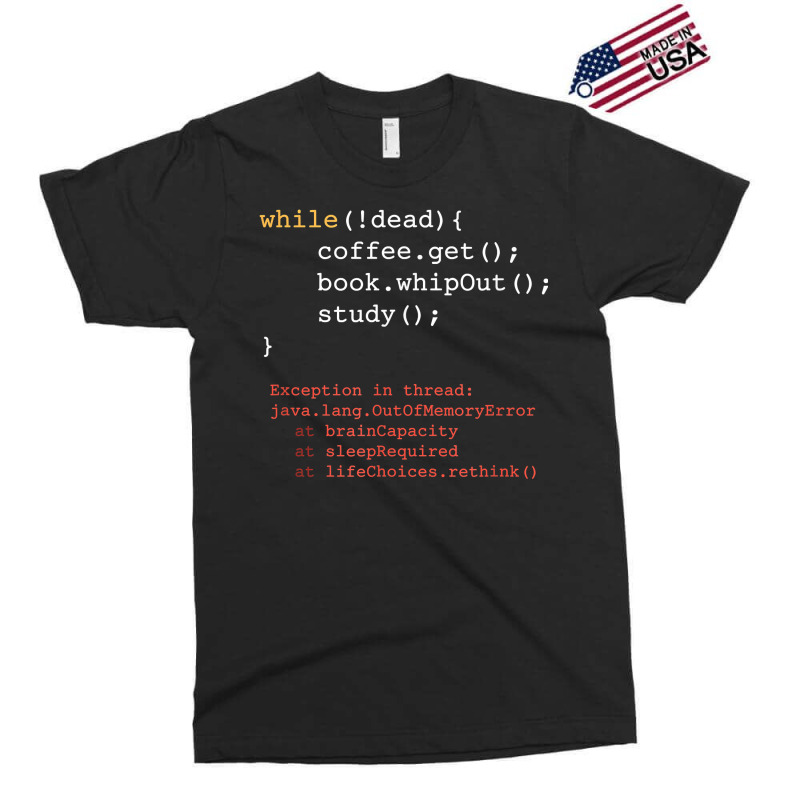 Funny Computer Science Programmer For Coffee Lovers Exclusive T-shirt | Artistshot