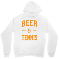 Beer & Tennis Perfect Combination Funny Tennis Fans Gifts Unisex Hoodie | Artistshot