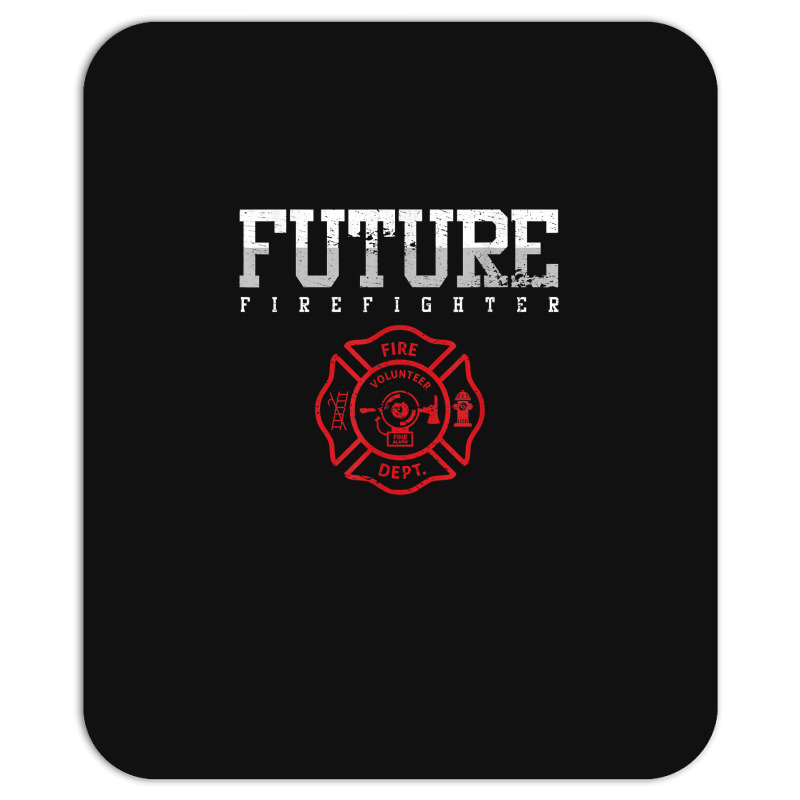 Future Firefighter Fire Department Firemen Rescue Emergency Mousepad By 