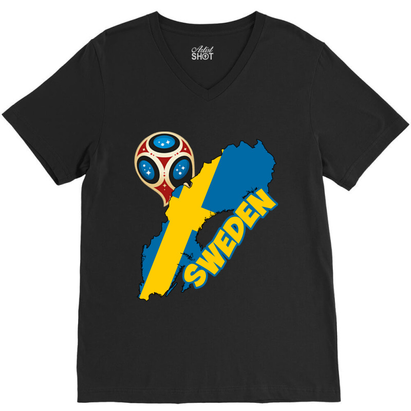 Sweden V-neck Tee | Artistshot