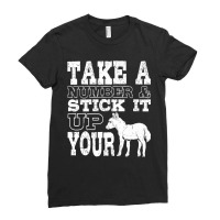 Donkey Show Shirts  Stick It Up Your Donkey Funny Gift Joke Ladies Fitted T-shirt | Artistshot