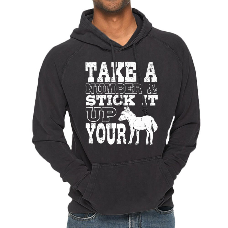 Donkey Show Shirts  Stick It Up Your Donkey Funny Gift Joke Vintage Hoodie by cm-arts | Artistshot