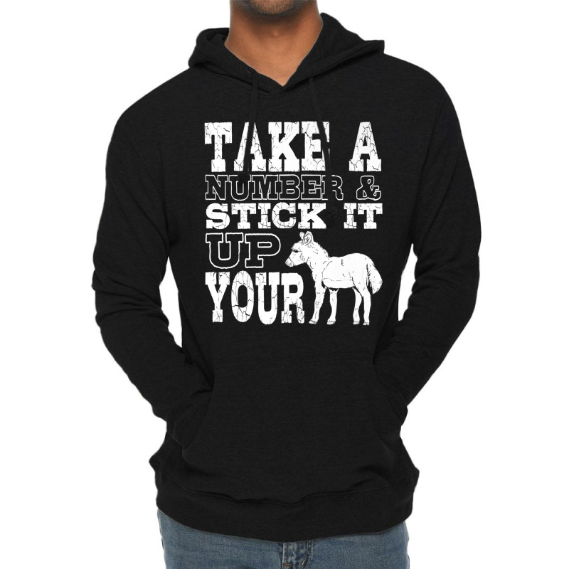 Donkey Show Shirts  Stick It Up Your Donkey Funny Gift Joke Lightweight Hoodie by cm-arts | Artistshot