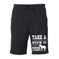 Donkey Show Shirts  Stick It Up Your Donkey Funny Gift Joke Fleece Short | Artistshot