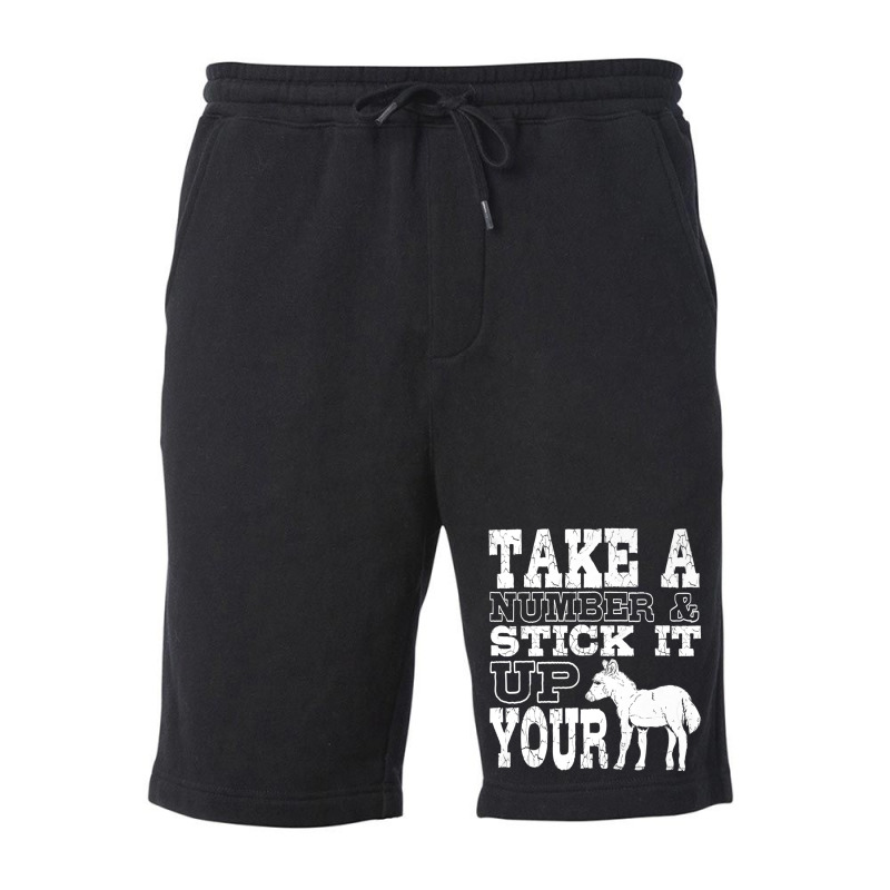 Donkey Show Shirts  Stick It Up Your Donkey Funny Gift Joke Fleece Short by cm-arts | Artistshot