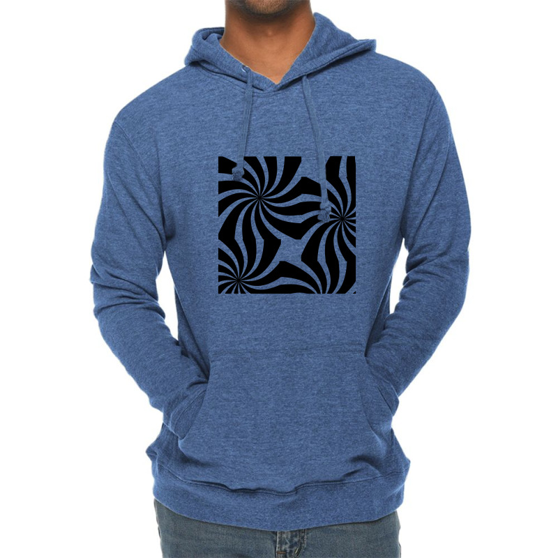 Hypnotic Spiral Pattern, Hypnotic Spiral Pattern Lightweight Hoodie by HlebVasilev | Artistshot