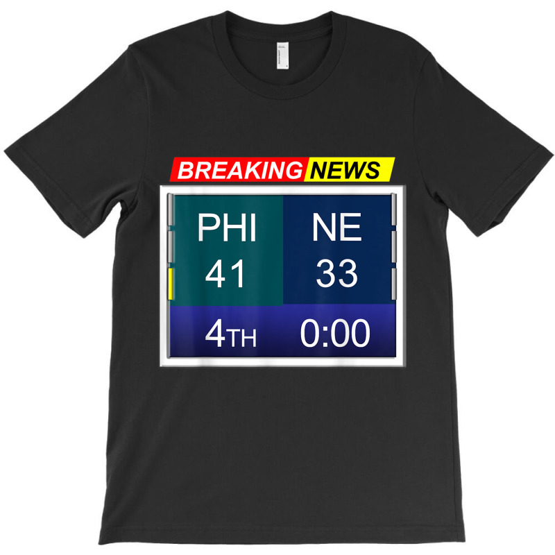 Ne 33 Phi 41 Final Score T Shirt T-Shirt by cm-arts | Artistshot