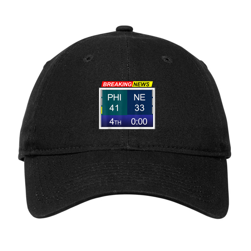 Ne 33 Phi 41 Final Score T Shirt Adjustable Cap by cm-arts | Artistshot