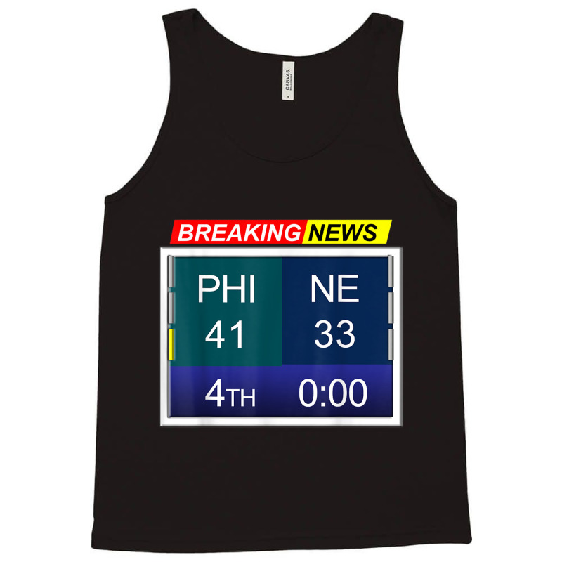 Ne 33 Phi 41 Final Score T Shirt Tank Top by cm-arts | Artistshot