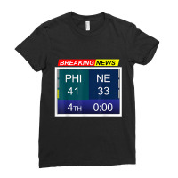 Ne 33 Phi 41 Final Score T Shirt Ladies Fitted T-shirt | Artistshot