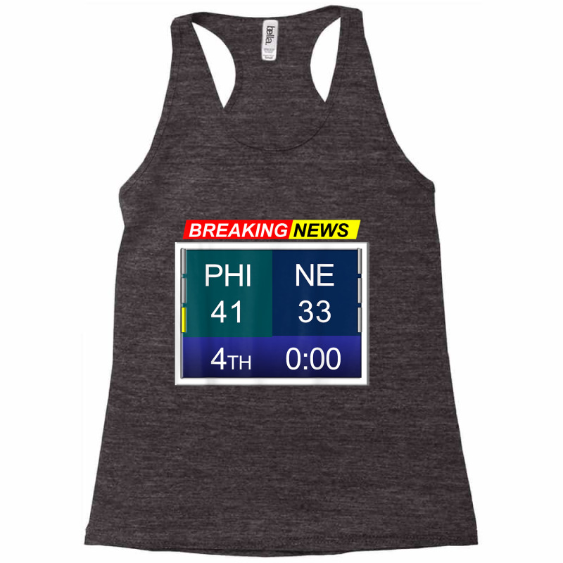 Ne 33 Phi 41 Final Score T Shirt Racerback Tank by cm-arts | Artistshot