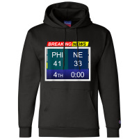 Ne 33 Phi 41 Final Score T Shirt Champion Hoodie | Artistshot