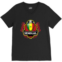 Senegal V-neck Tee | Artistshot