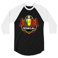 Senegal 3/4 Sleeve Shirt | Artistshot