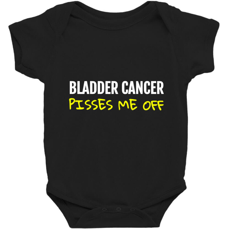 Funny Bladder Cancer Shirt Urinary T Shirt Baby Bodysuit by cm-arts | Artistshot