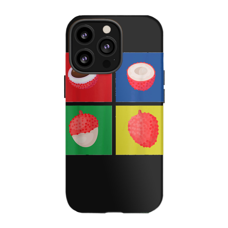 Retro Lychee Apparel Tropical Litchi Chinensis Fruit Lover T Shirt Iphone 13 Pro Case | Artistshot