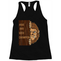 Bigfoot Hide And Seek Champion Funny Sasquatch Forest T Shirt Racerback Tank | Artistshot