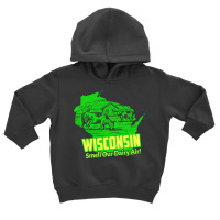 Wisconsin Smell Our Dairy Air Long Sleeve T Shirt Toddler Hoodie | Artistshot