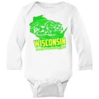 Wisconsin Smell Our Dairy Air Long Sleeve T Shirt Long Sleeve Baby Bodysuit | Artistshot