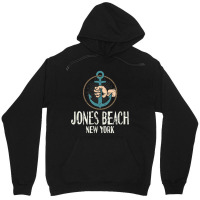 Jones Beach New York Boat Anchor T Shirt Distressed Unisex Hoodie | Artistshot