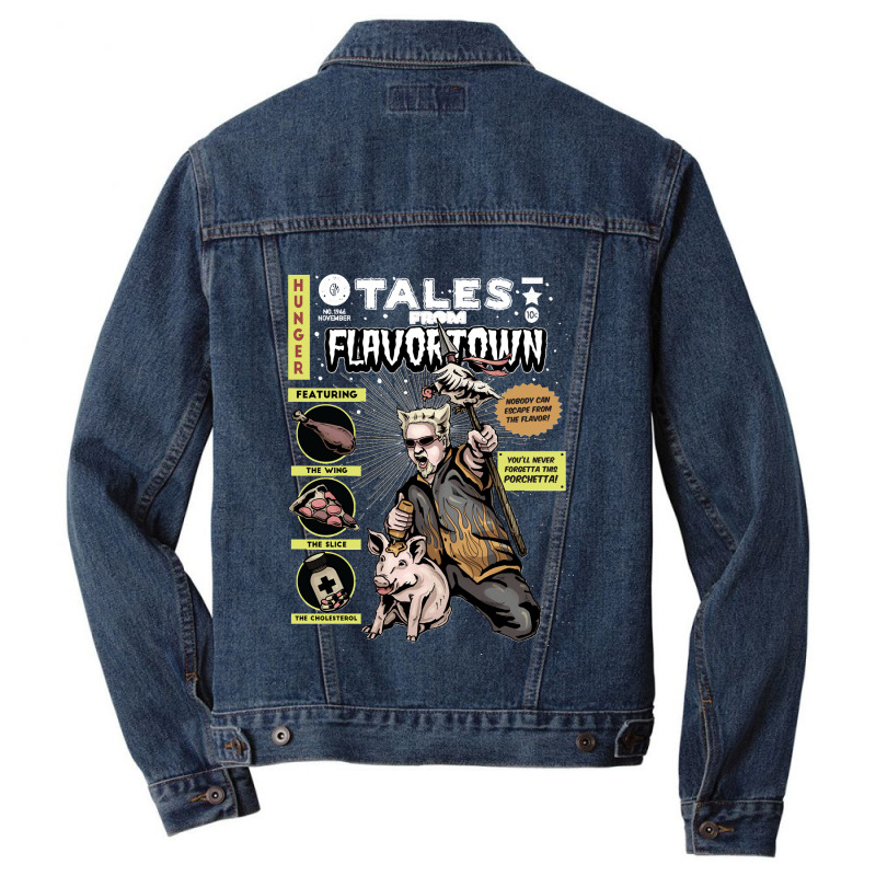 Tales From Flavortown Men Denim Jacket | Artistshot