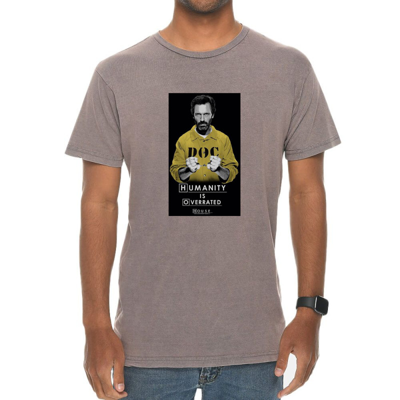 House, Humanity, Vintage T-Shirt by comedysportzpodcast | Artistshot