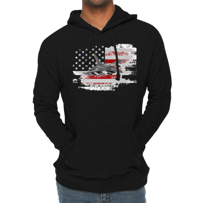 F 16 Fighting Falcon Viper Fighter Pilot Military Aviation Premium T S Lightweight Hoodie by AndreaRomero | Artistshot