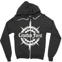 Carpathian Forest, Carpathian, Forest, Fuck You All, The Carpathian Fo Zipper Hoodie | Artistshot