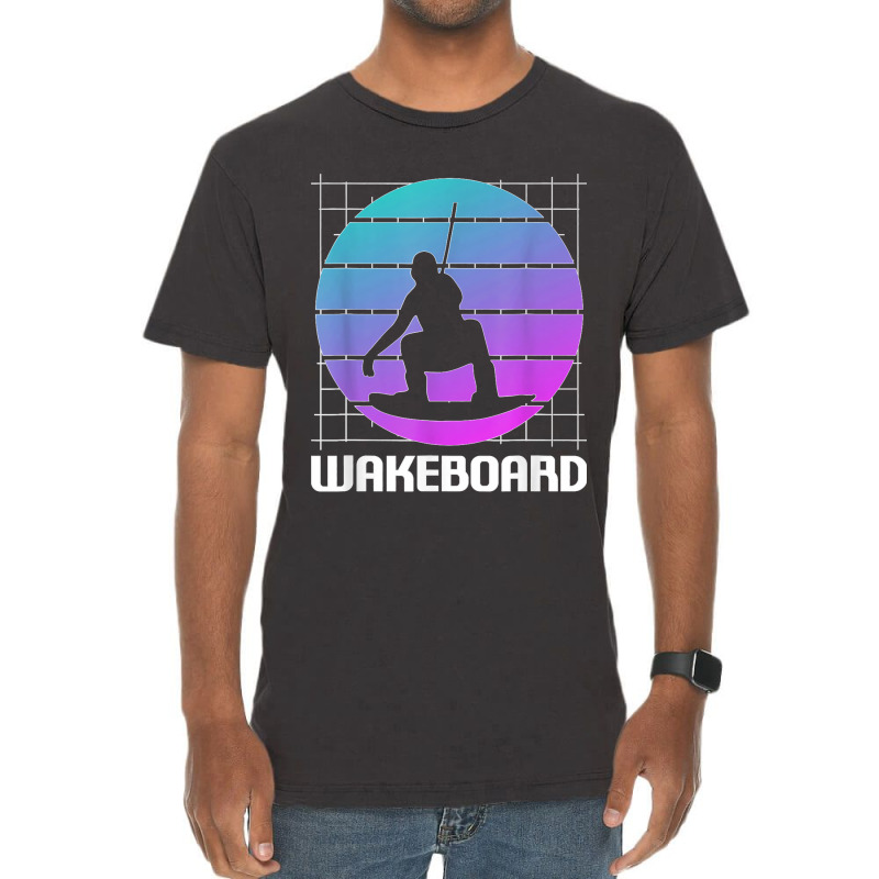 Retro Vintage Classic Wakeboard Wakeboarding Wakeboarder T Shirt Vintage T-shirt | Artistshot