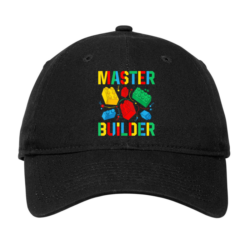 Master Builder Kids Building Blocks Brick Toy Master Builder Adjustable Cap | Artistshot