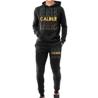 Calder Calder Calder Calder Calder Hoodie & Jogger Set | Artistshot