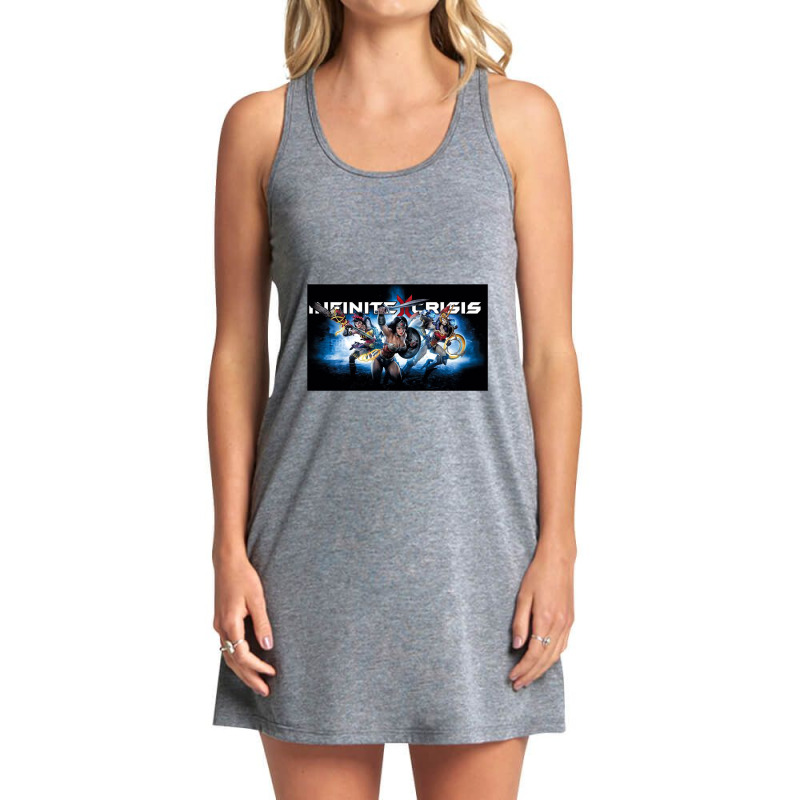 Infinite Crisis, Ic Blue, Tank Dress by comedysportzpodcast | Artistshot