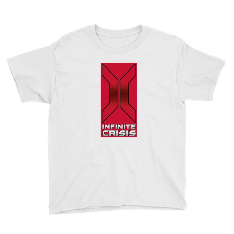 Infinite Crisis, Title, Youth Tee by comedysportzpodcast | Artistshot