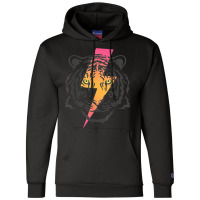 Vintage Tiger Bolt Of Lightning Chinese New Year Of Tiger T Shirt Champion Hoodie | Artistshot