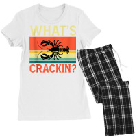 Whats Crackin Barnacle Lobster Brayfish Brill Tank Top Women's Pajamas Set | Artistshot