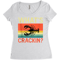 Whats Crackin Barnacle Lobster Brayfish Brill Tank Top Women's Triblend Scoop T-shirt | Artistshot