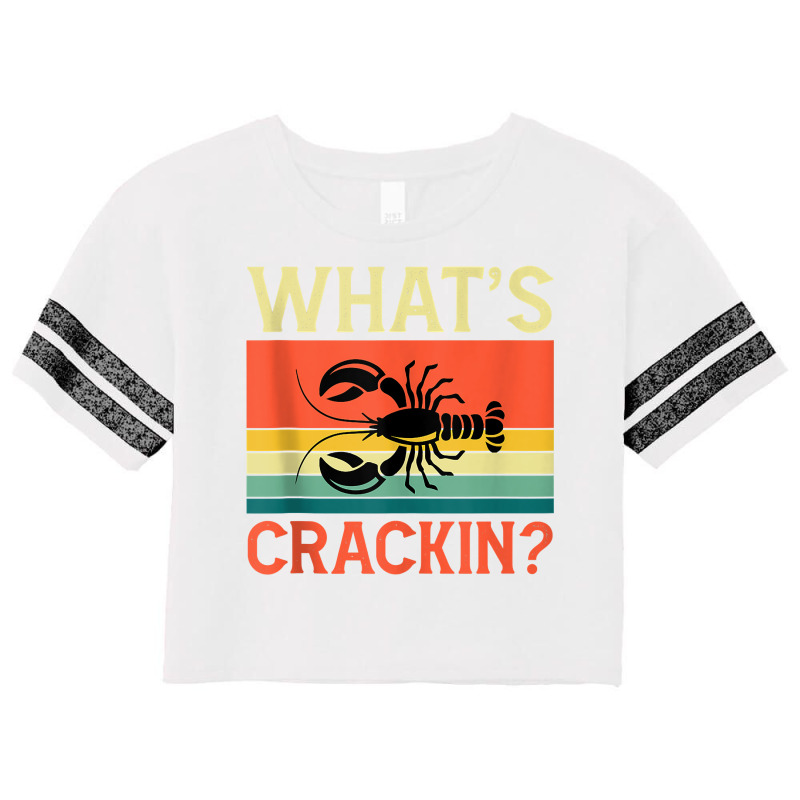 Whats Crackin Barnacle Lobster Brayfish Brill Tank Top Scorecard Crop Tee by nyxexaelaewe7 | Artistshot